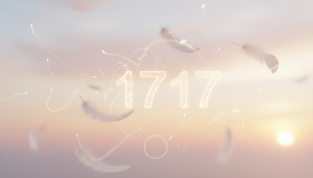 エンジェルナンバー1717の意味｜恋愛と人生で受け取るメッセージと行動ガイド