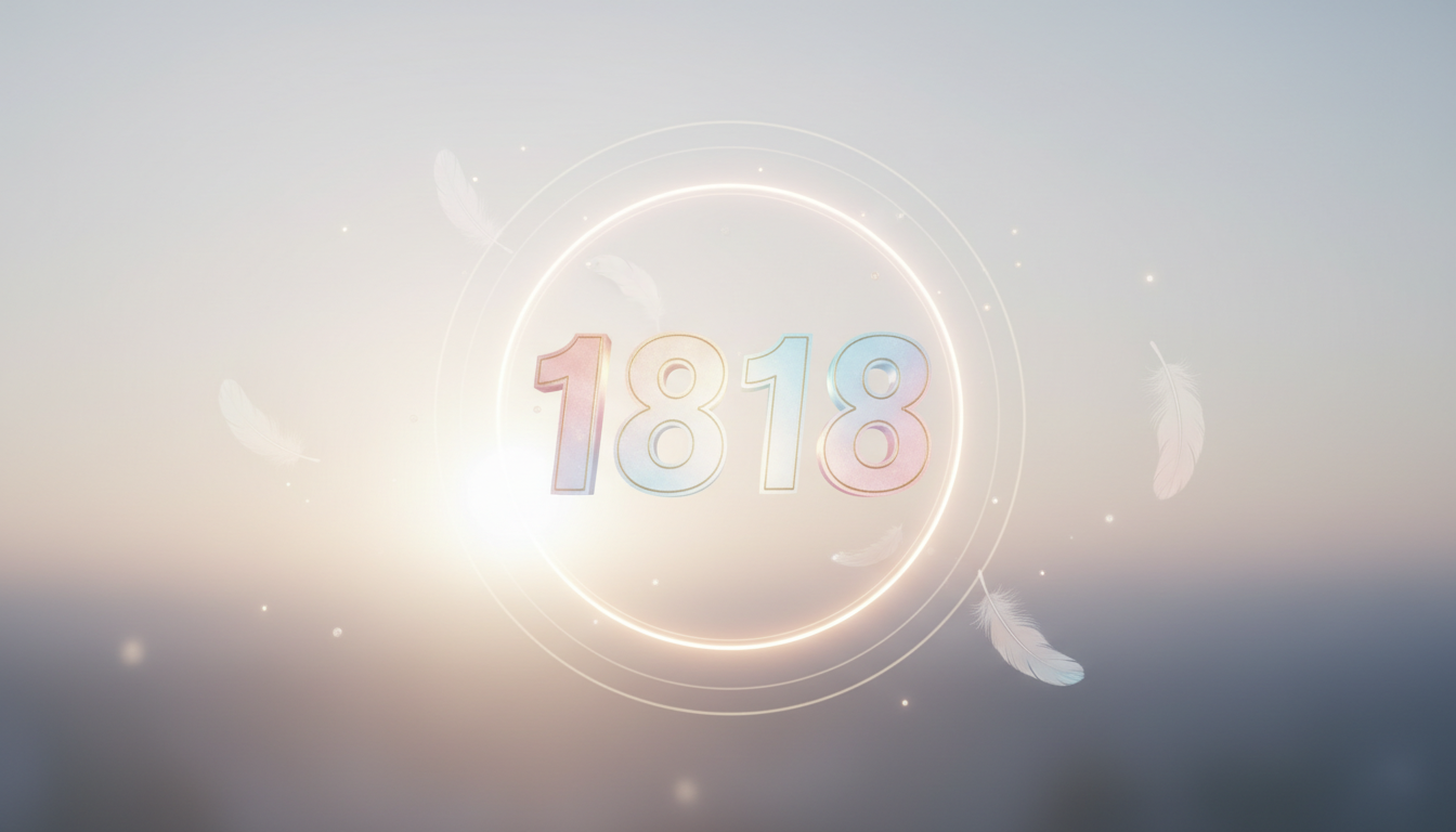 エンジェルナンバー1818の意味と読み解き方：新しい一歩を後押しするサインかをやさしく整理するガイド