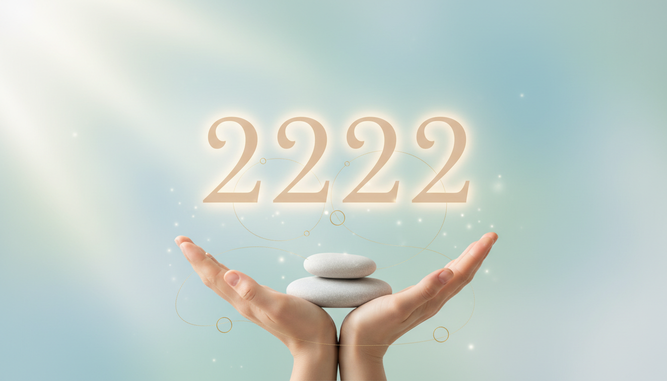 エンジェルナンバー2222の意味とメッセージ｜恋愛・仕事・金運別の読み方と今すべきこと