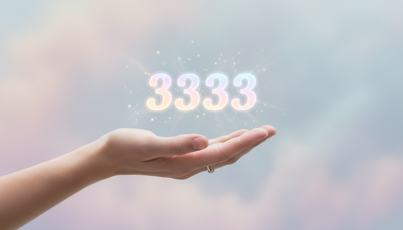 エンジェルナンバー3333の意味とは？読み解き方と実践ガイド