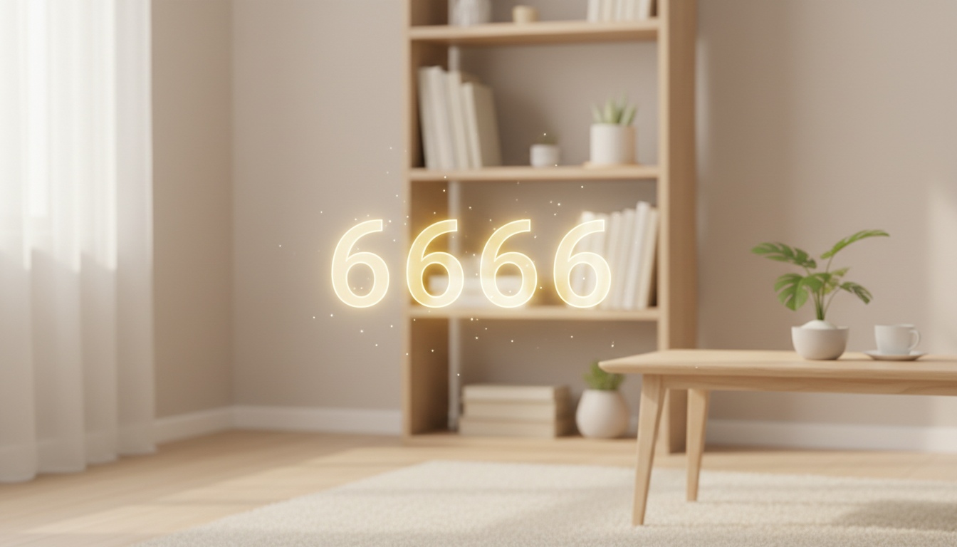 エンジェルナンバー6666の意味と読み解き方｜恋愛・仕事・注意点までやさしく解説