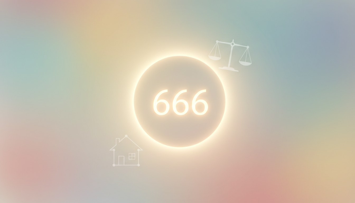 エンジェルナンバー666の意味と読み解き方｜やさしくわかる注意点と実践ガイド