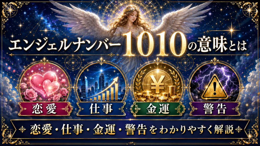 エンジェルナンバー1010の意味とは