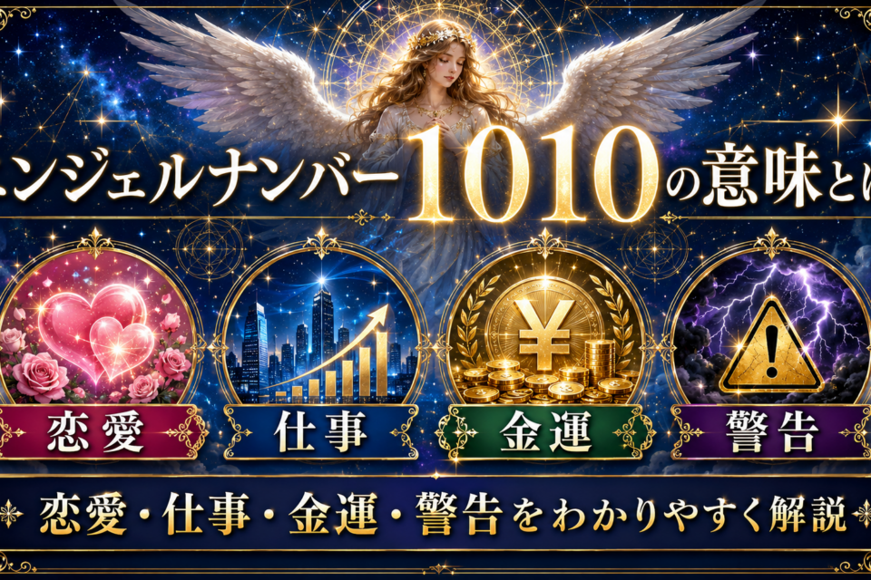 エンジェルナンバー1010の意味とは