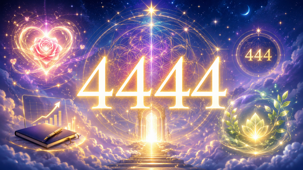 エンジェルナンバー4444の意味とは？