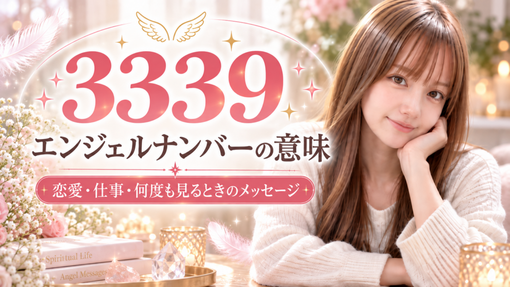 天使の光と3339のメッセージ.