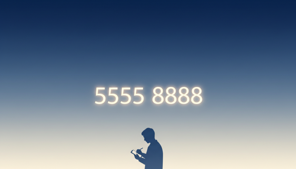 5555と8888が同じ日に現れた意味｜同時出現のメッセージと対処