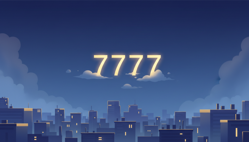 エンジェルナンバー 7777の意味｜出会ったときに“受け取るべきサイン”と行動のヒント