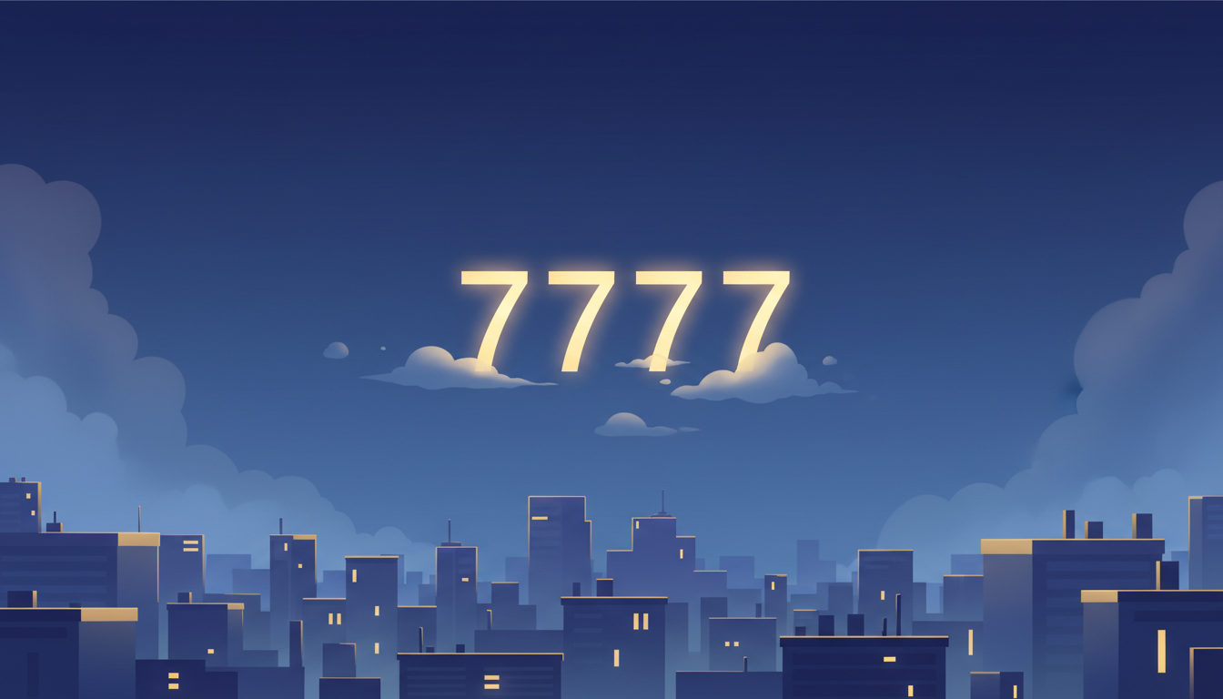 エンジェルナンバー 7777の意味｜出会ったときに“受け取るべきサイン”と行動のヒント