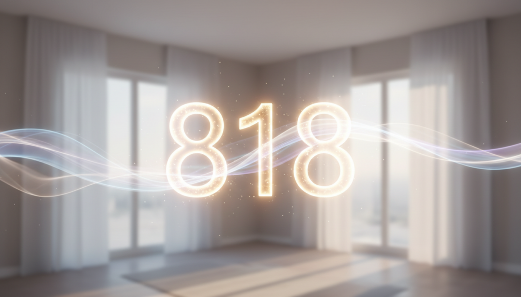 エンジェルナンバー 818の意味とは？受け取り方と「変化をチャンスにする」ための整理術