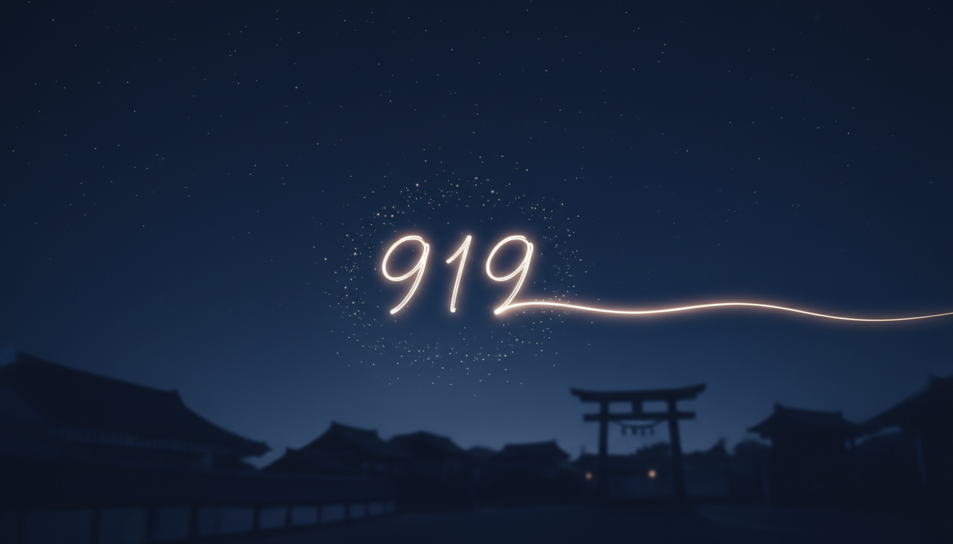 エンジェルナンバー 919の意味と変化のサイン｜終わりと始まりを“今の一歩”にするヒント