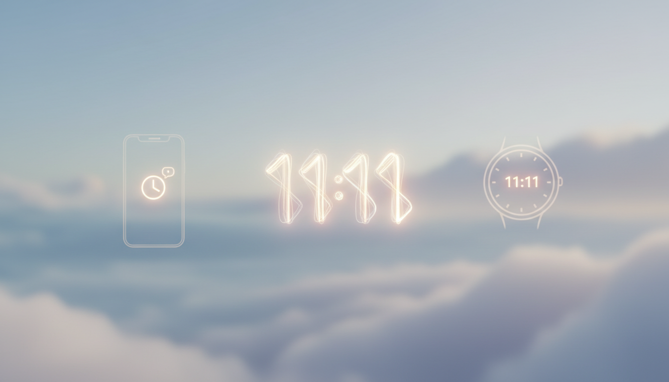 エンジェルナンバー1111が示す「警告」とは？不安を落ち着かせる読み方と対処法
