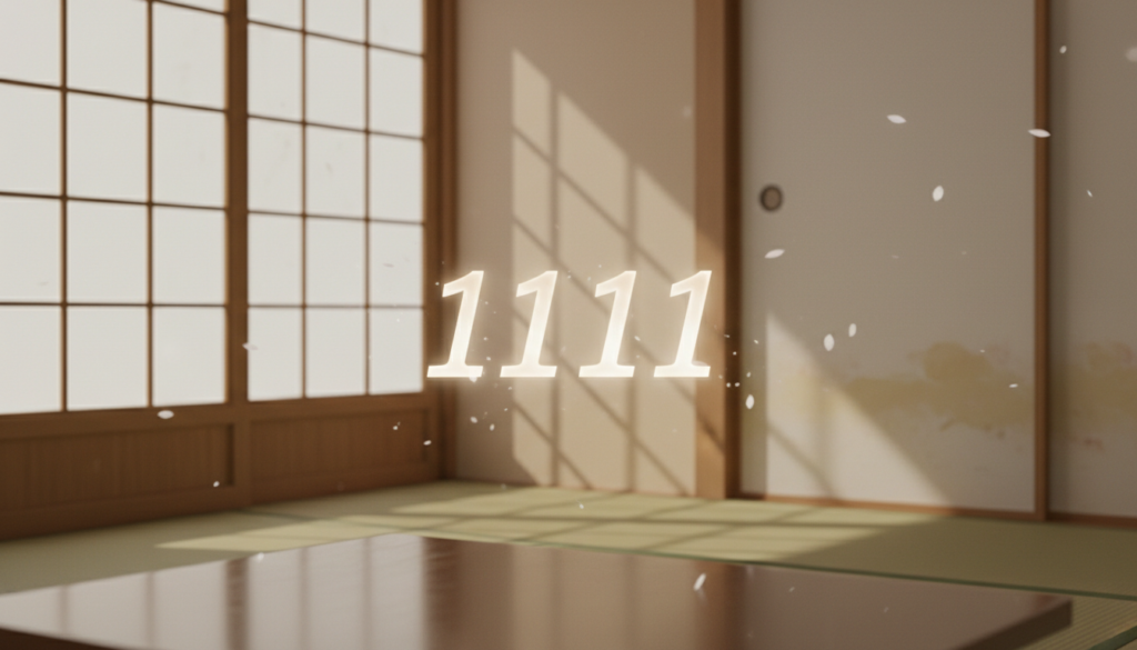 エンジェルナンバー1111と11の違い｜関係性と読み方のポイントをやさしく整理