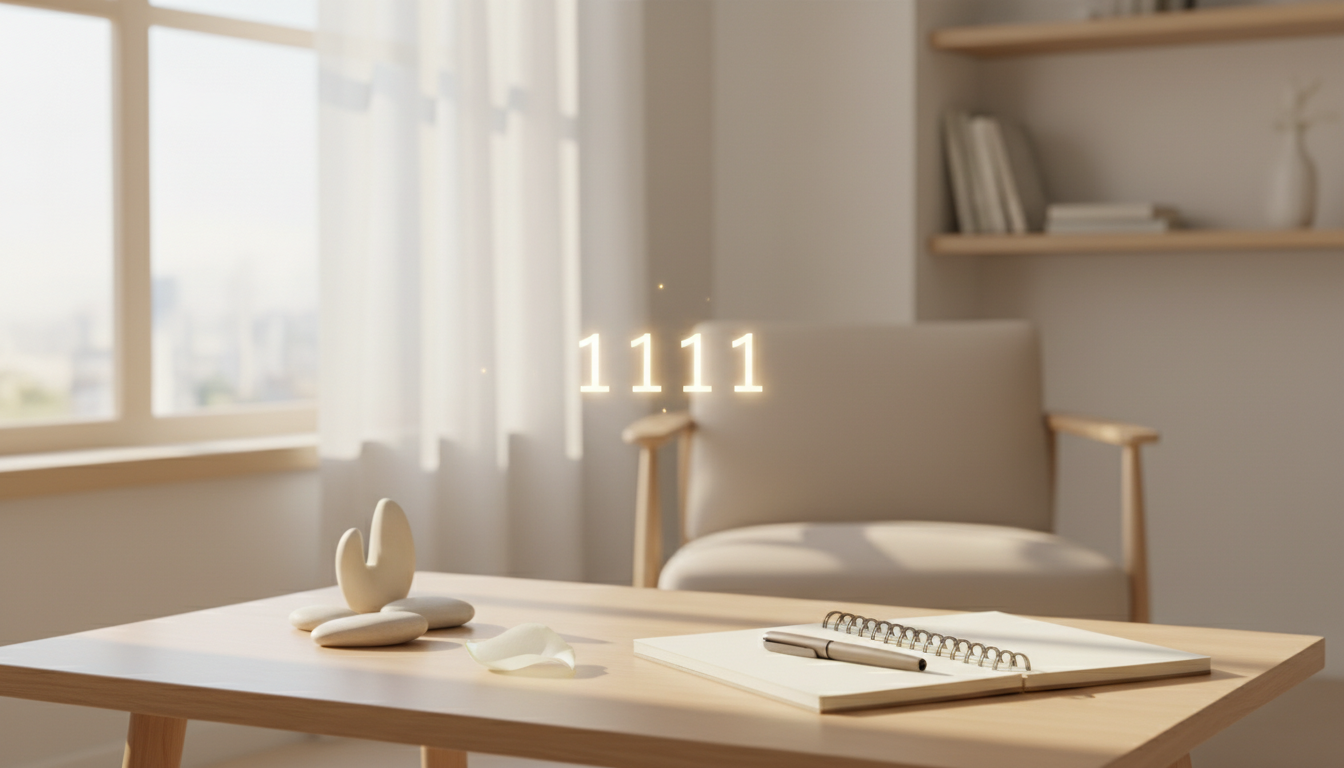 エンジェルナンバー1111は片思いの「スタート」を促すサイン？見えるものの整理と行動のヒント