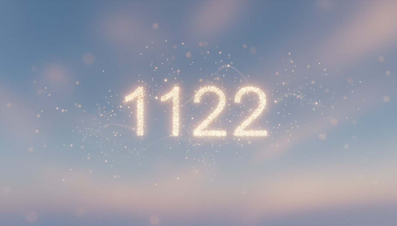 エンジェルナンバー1122の意味｜「始まり」と「協調」を日常に落とし込む読み方