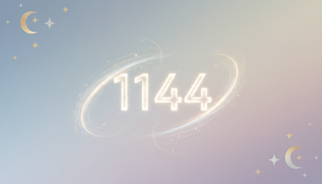 エンジェルナンバー1144の意味とメッセージ｜「始める」と「整える」が同時に来たサイン