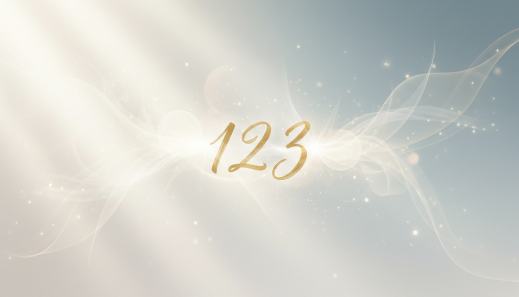エンジェルナンバー123の意味は？「始める一歩」と「整える力」から読むメッセージ
