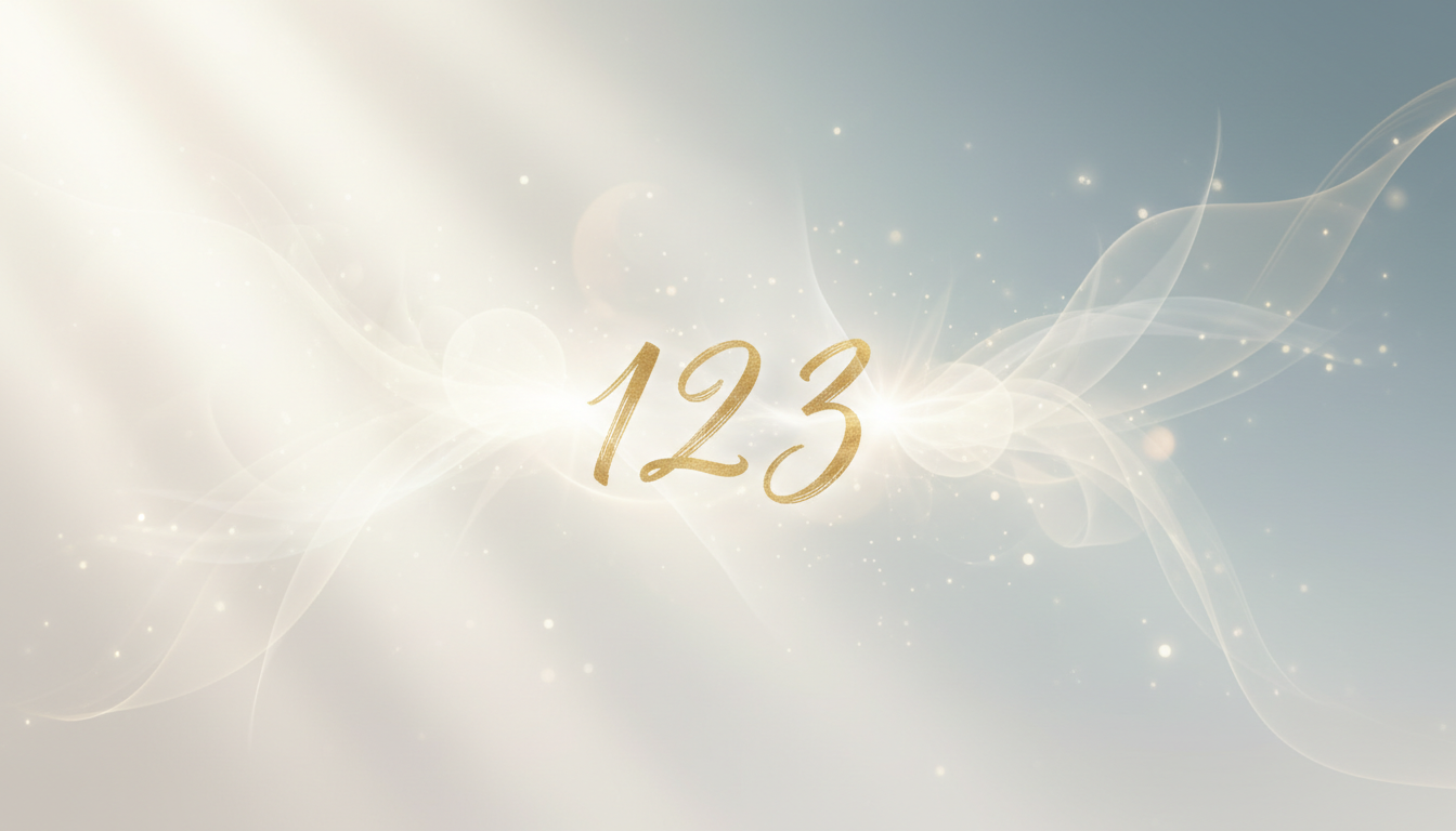 エンジェルナンバー123の意味は？「始める一歩」と「整える力」から読むメッセージ