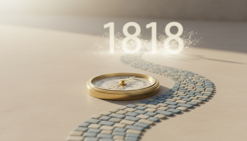 エンジェルナンバー1818の意味とメッセージ｜スタートダッシュに向けた考え方