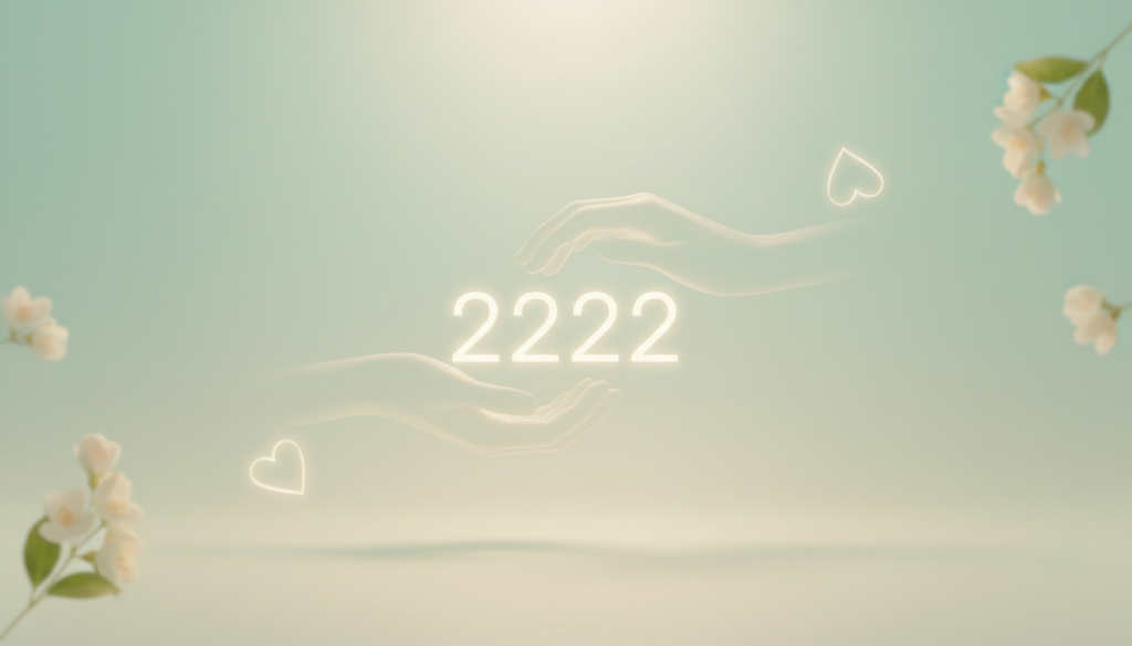 エンジェルナンバー2222の恋愛メッセージ｜意味の見方と「今できる」実践アドバイス