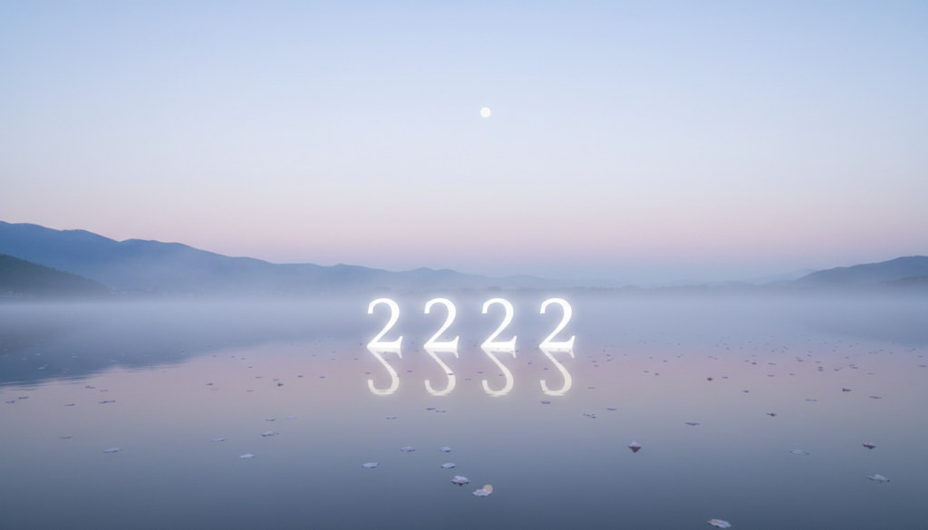 エンジェルナンバー2222の意味と「警告」と言われるときの注意点｜不安を整理する読み方