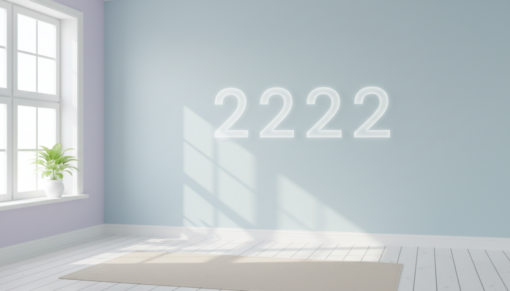 エンジェルナンバー2222の意味とメッセージ｜“始まり”を整えるための受け取り方