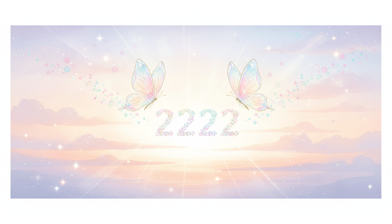 エンジェルナンバー2222の意味｜ツインレイのサインとして見るときの考え方