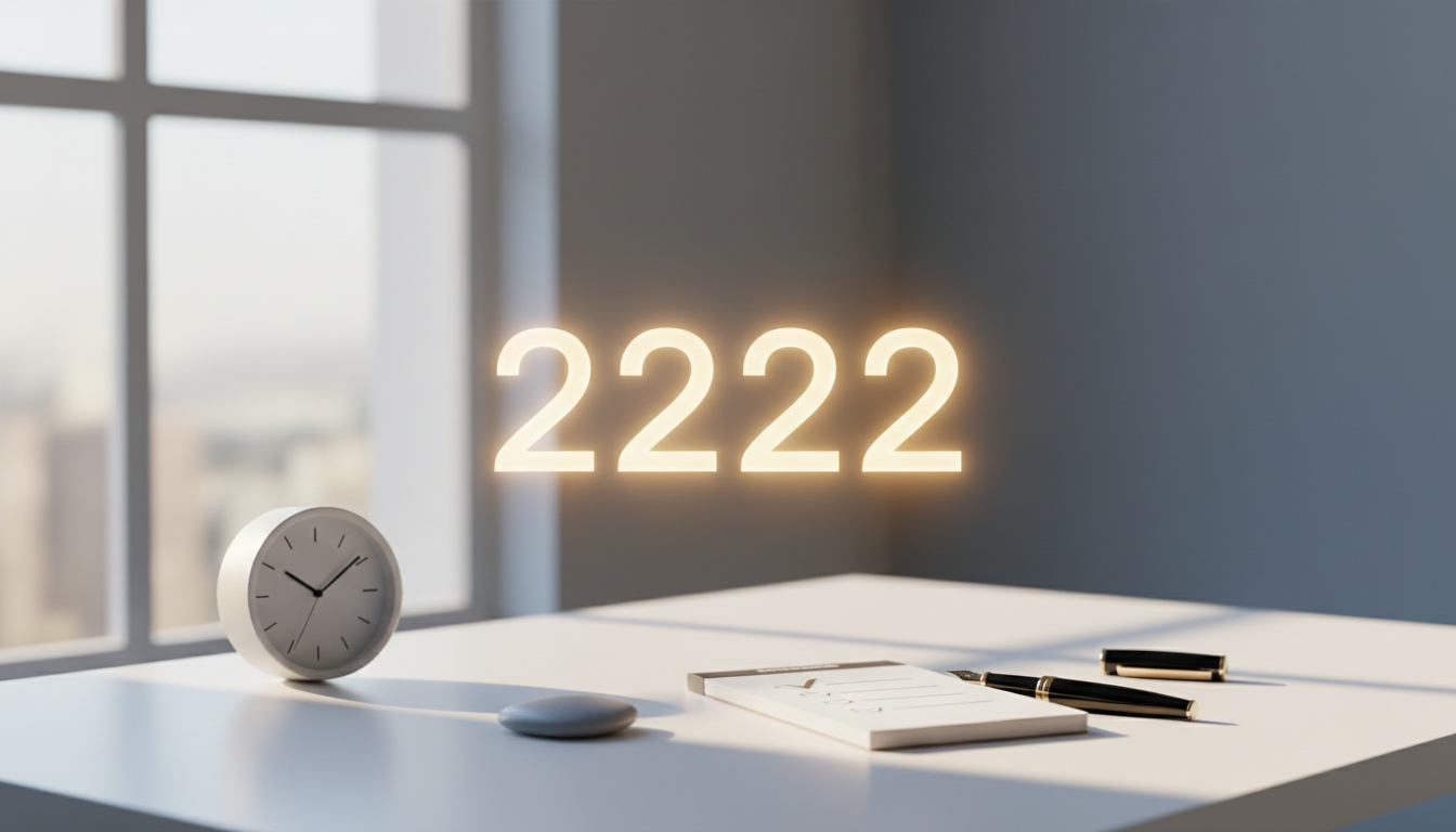 エンジェルナンバー2222をよく見るときの意味と対処法｜「今の自分」を整えるサイン