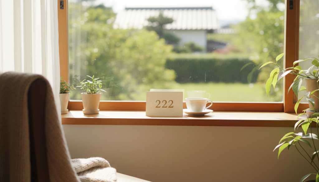 エンジェルナンバー222の本当の意味は？見たときの受け取り方をやさしく整理