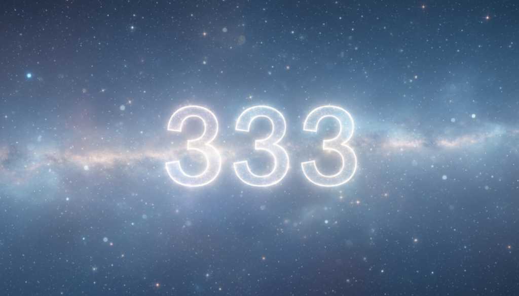 エンジェルナンバー333の意味と見方｜「いま始める」「調和を整える」ための読み解き