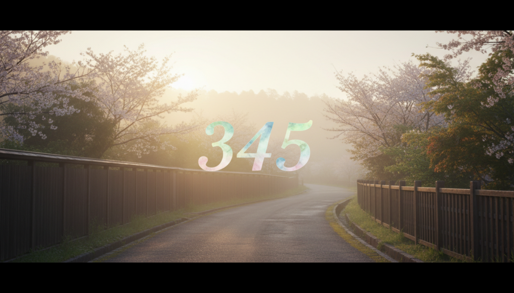 エンジェルナンバー345の意味とメッセージ｜変化を前向きに受け取るための読み方