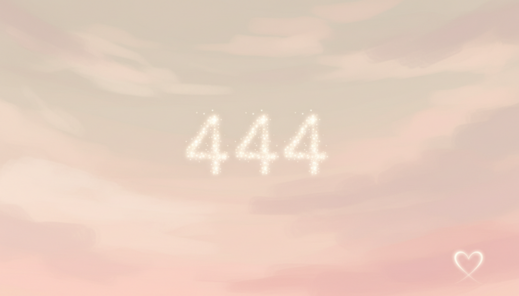 エンジェルナンバー444は恋愛成就のサイン？やさしく読み解く見方