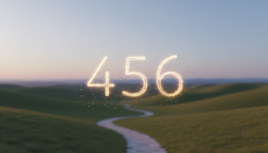 エンジェルナンバー456の意味とメッセージ｜変化の中で土台を整えるサインの読み方