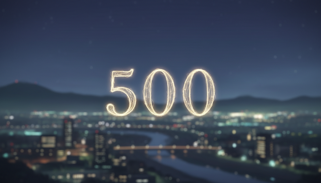 エンジェルナンバー500の意味｜変化と決断のメッセージをやさしく整理