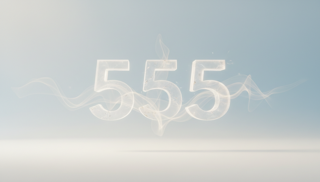 エンジェルナンバー555の意味とメッセージ｜変化の前に“準備”を整える合図