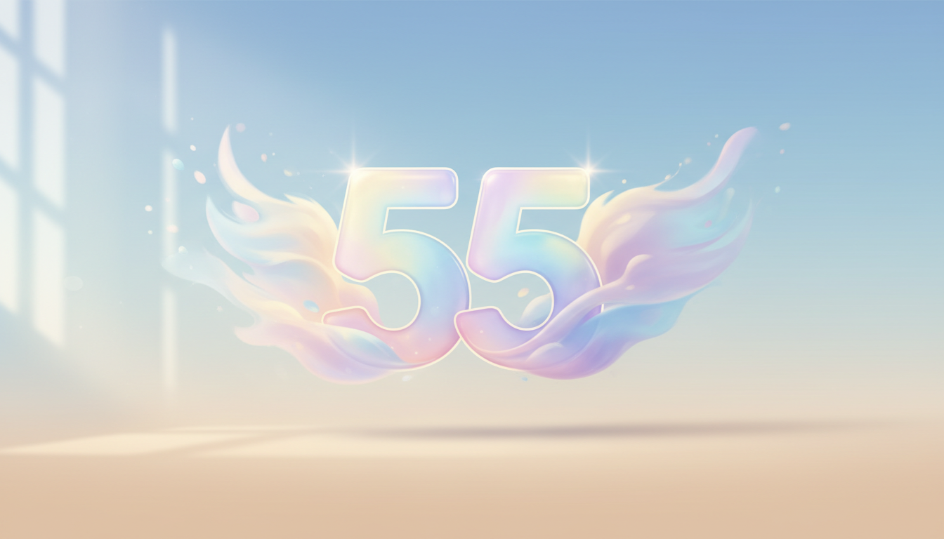 エンジェルナンバー55の意味｜自由と変容のメッセージ