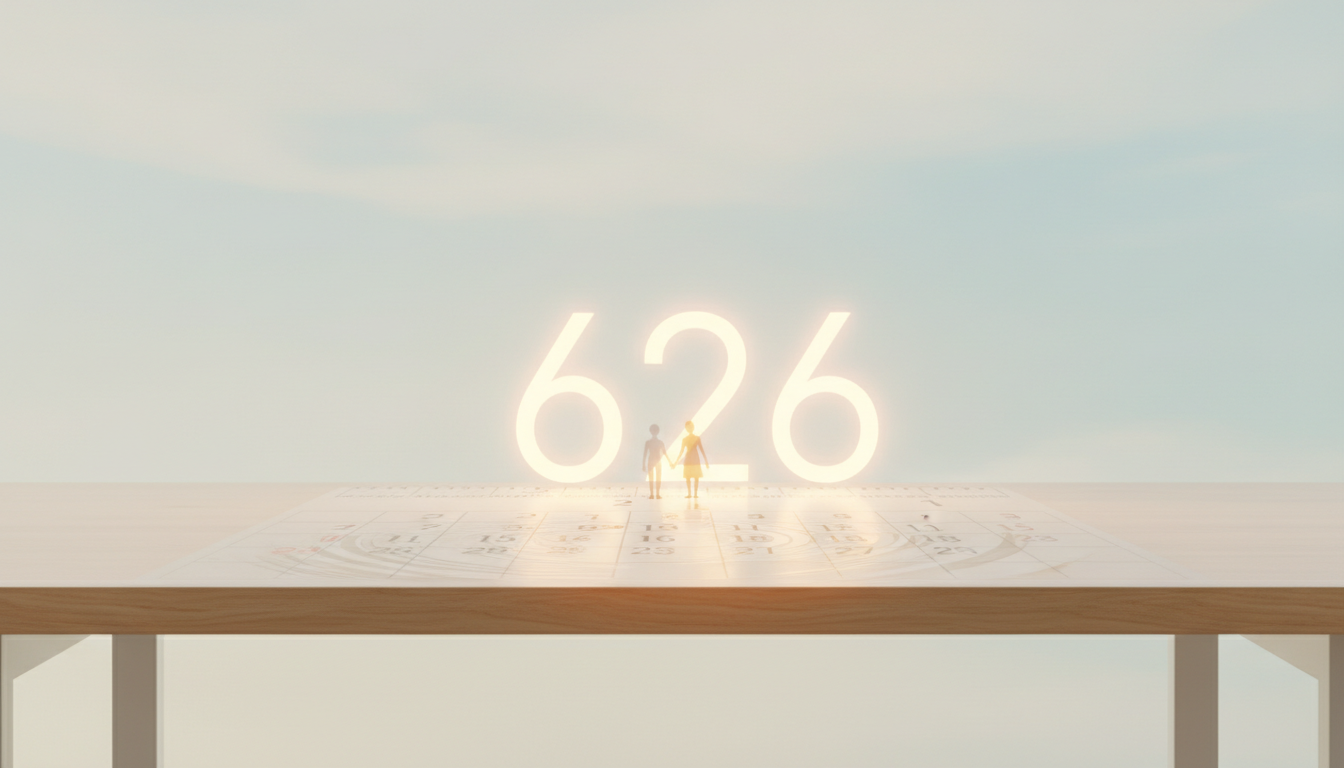 エンジェルナンバー626の意味とメッセージ｜仕事・愛・スタートの合図として読むコツ