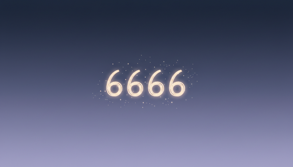 エンジェルナンバー6666の意味と受け取り方｜警告にも好転にもつながる「バランス調整」の合図