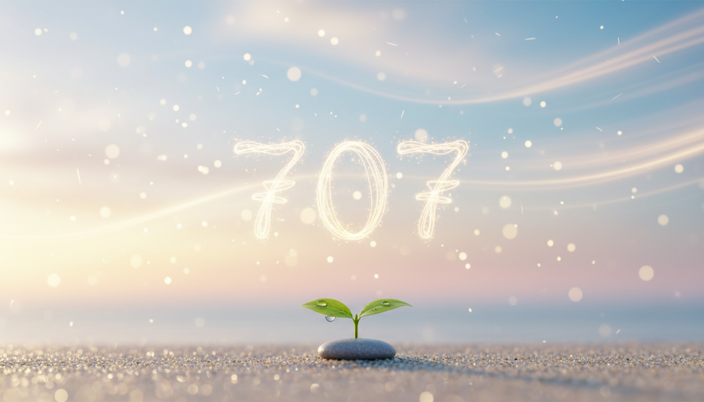 エンジェルナンバー707が伝える意味とは？「始める力」をやさしく受け取るヒント