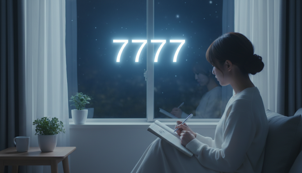 エンジェルナンバー7777が「片思い」に示すこと｜気持ちの整え方と受け取り方