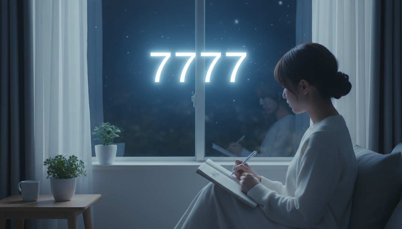 エンジェルナンバー7777が「片思い」に示すこと｜気持ちの整え方と受け取り方