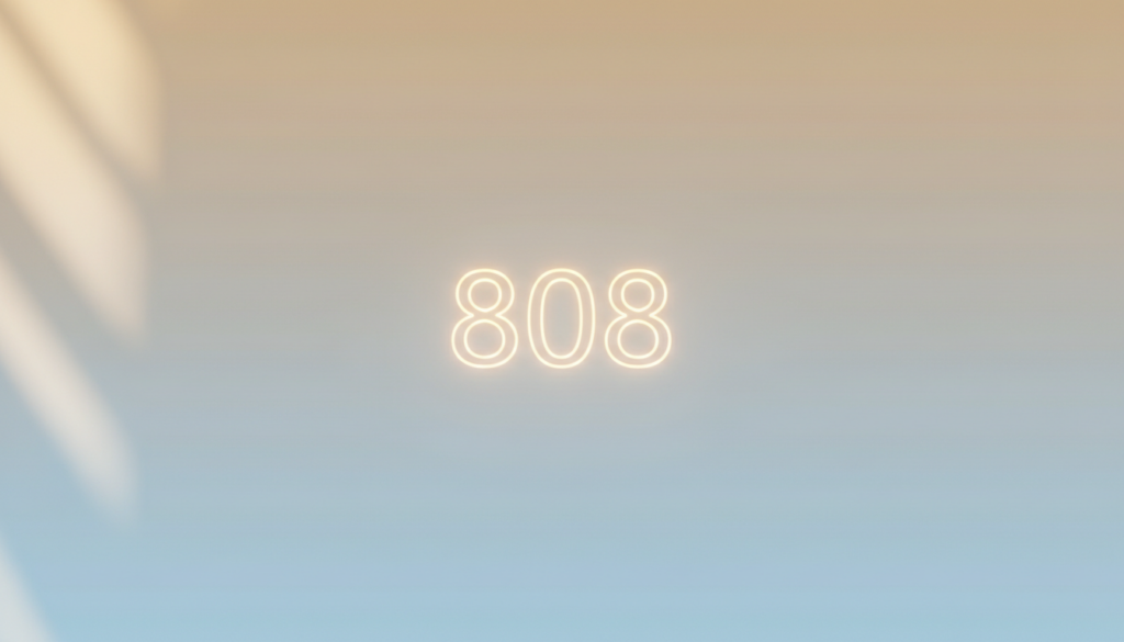エンジェルナンバー808の意味｜循環と調和のメッセージをやさしく読み解く