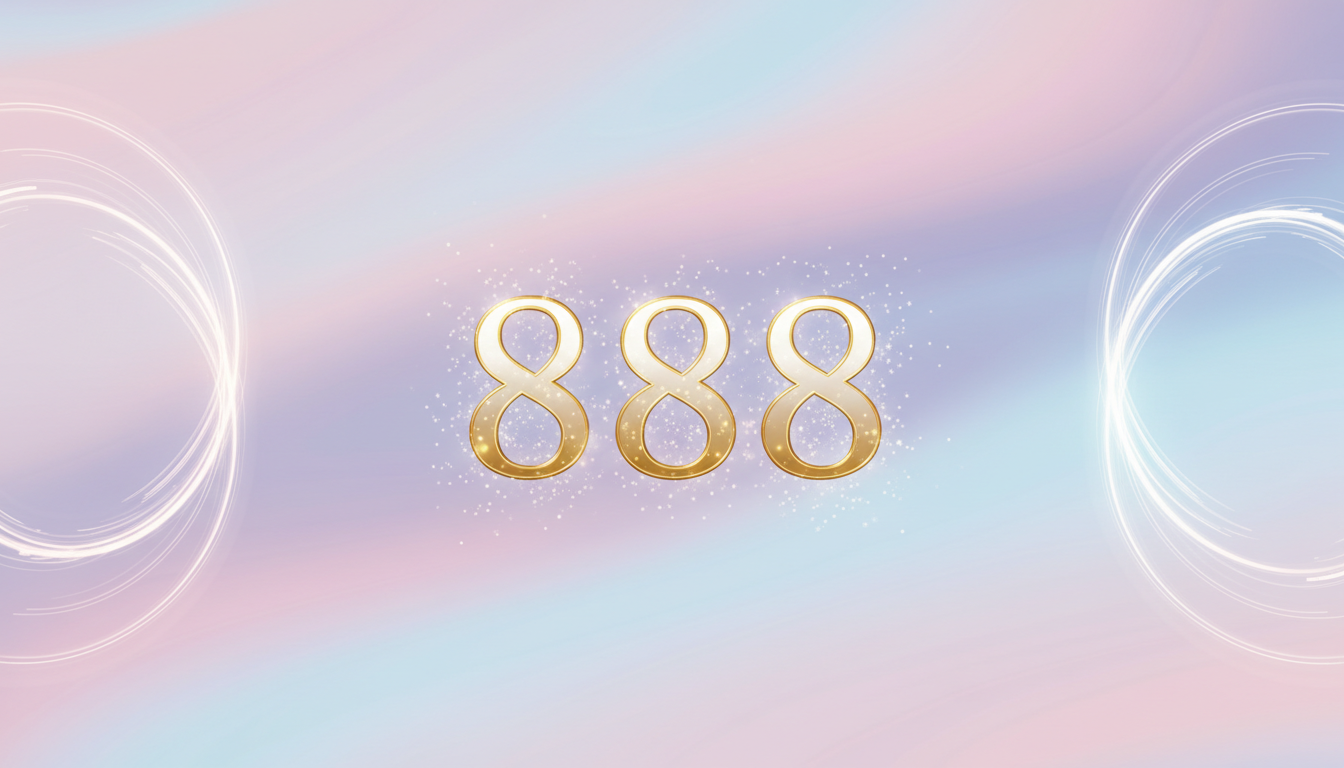 エンジェルナンバー888とツインレイ：豊かさ（循環）を“始める合図”として読む方法