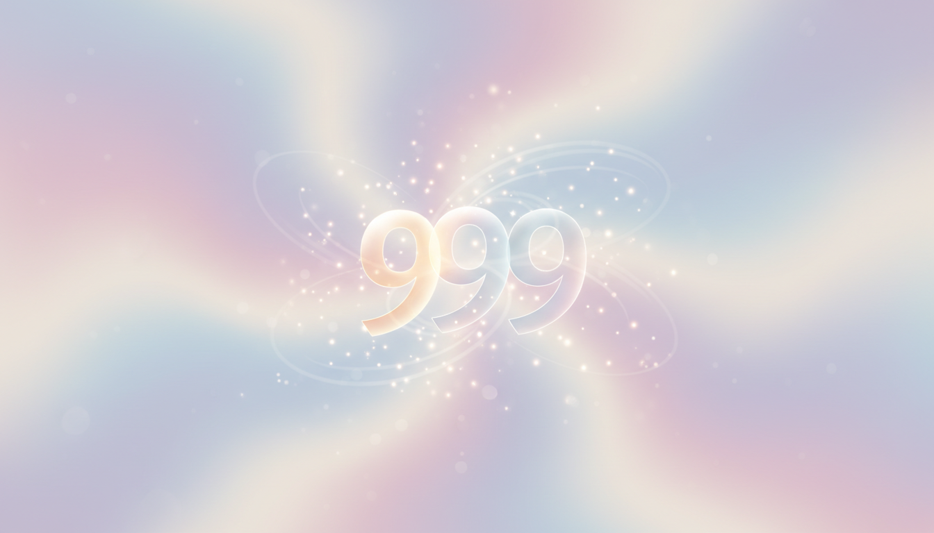 エンジェルナンバー999の意味とメッセージ｜「完結」と「手放し」から始める新しい流れ