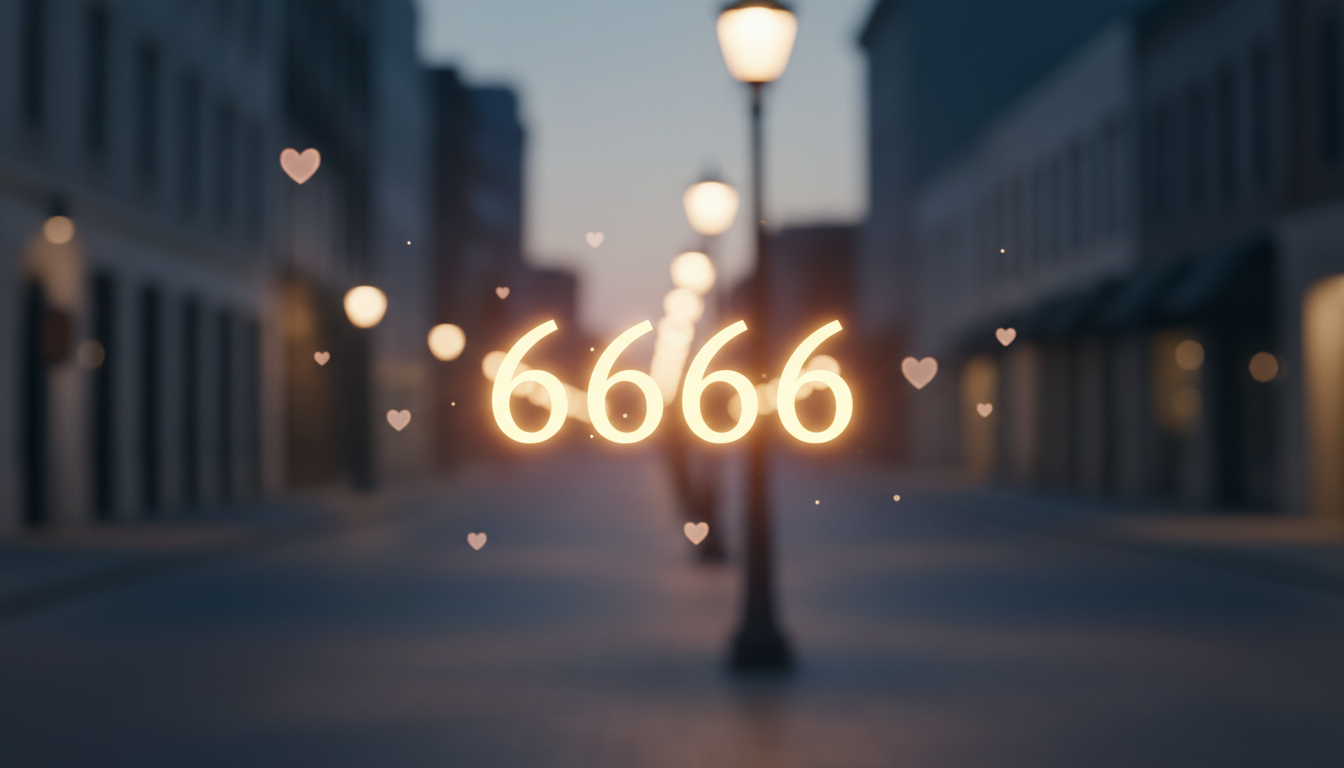 エンジェルナンバー「6666」が恋愛で伝えること｜関係を整えるサインとして読むコツ