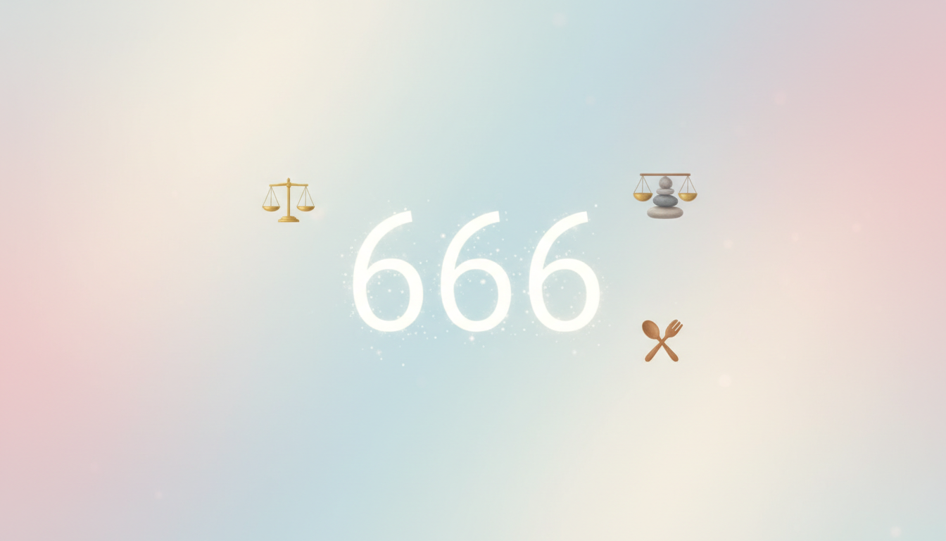 エンジェルナンバー「666」の意味は？誤解と向き合い、本当のメッセージをやさしく整理する