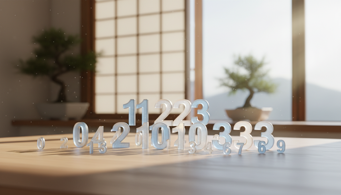 エンジェルナンバー「それぞれの意味」をやさしく解説｜よく見る数字のメッセージ早見