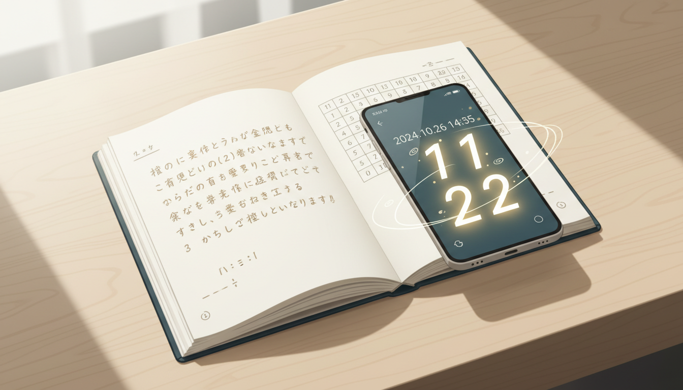 エンジェルナンバー「自動計算」入門：数字を見つける手順とツール活用のコツ