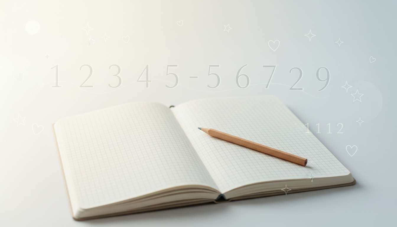 エンジェルナンバーと誕生日の関係｜誕生日から算出する計算例つき