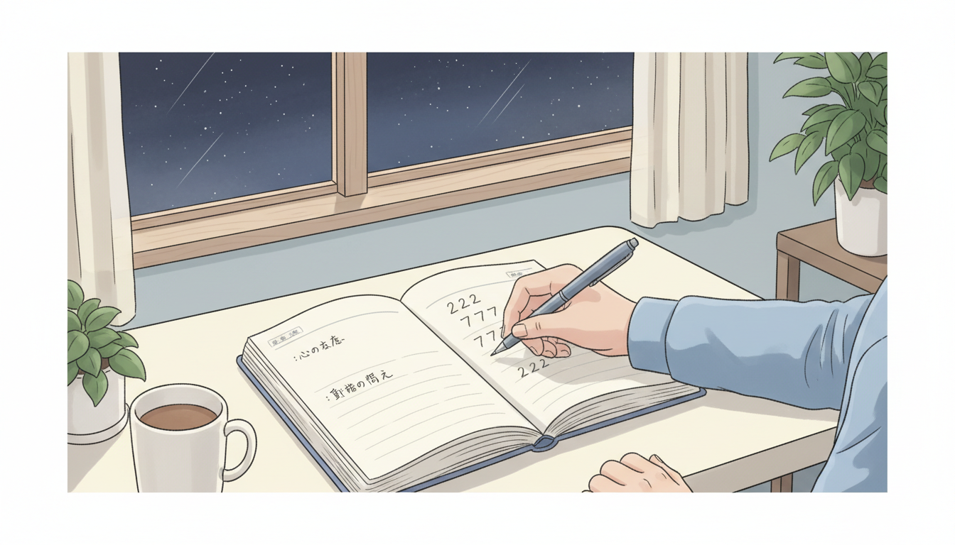 エンジェルナンバーをよく見るときに考えたいこと：頻出サインの受け止め方と、無理なくできる対処